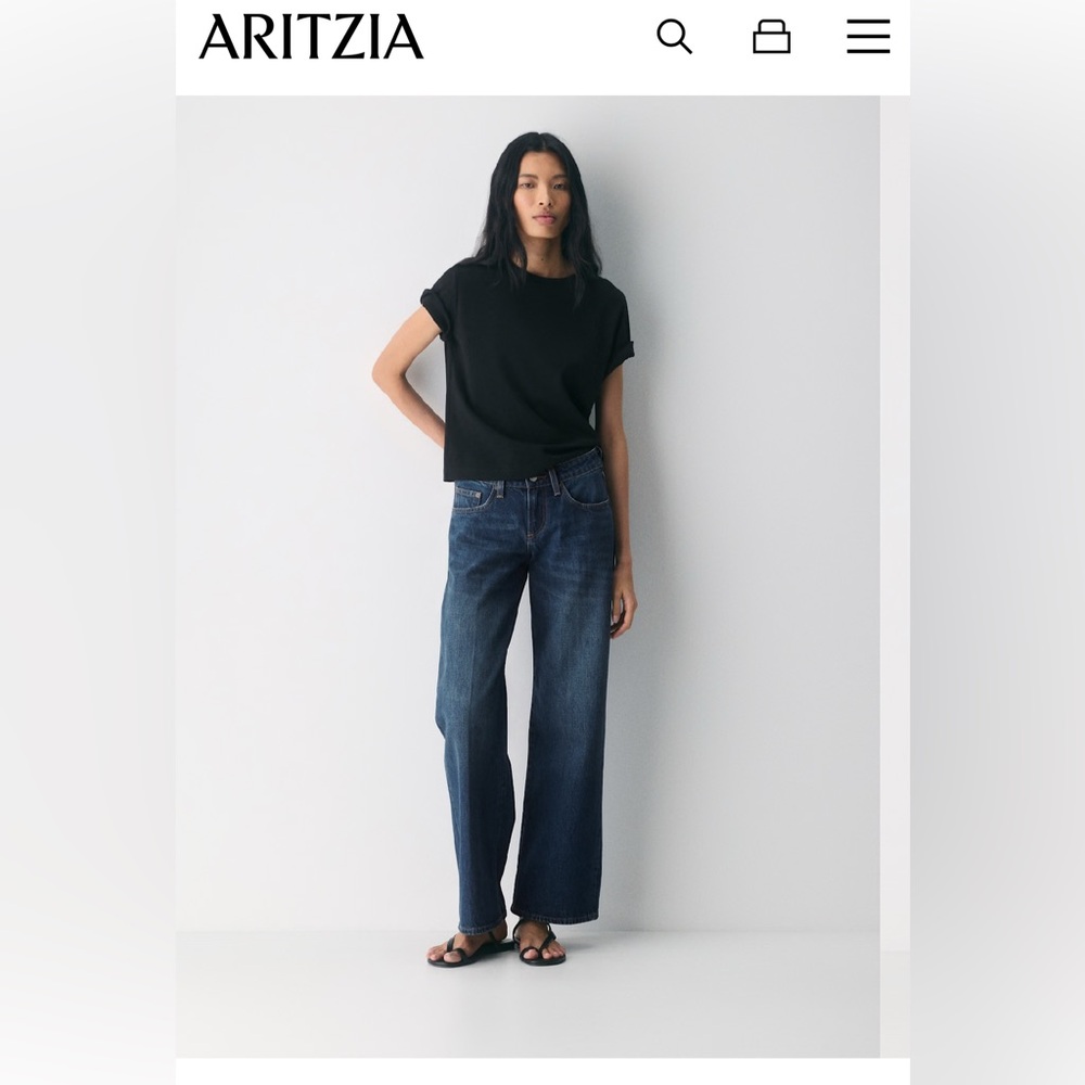 Aritzia Classic Blue Jeans